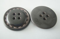 Plastic Button  > Artifical Leather Button > - LD-F006
